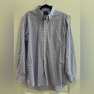 Eagle Shirtmakers Large Plaid Shirt